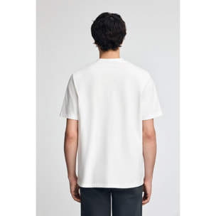 Camiseta JK blanca con logo contrastado Polo Club