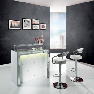 Composition décorative Tomasucci LIFE, en MDF et PVC, noir, 40 × 2,5 × 40 cm