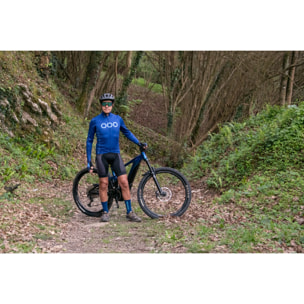 Calcetines de ciclismo ECOON modelo Lzoard en color Azul