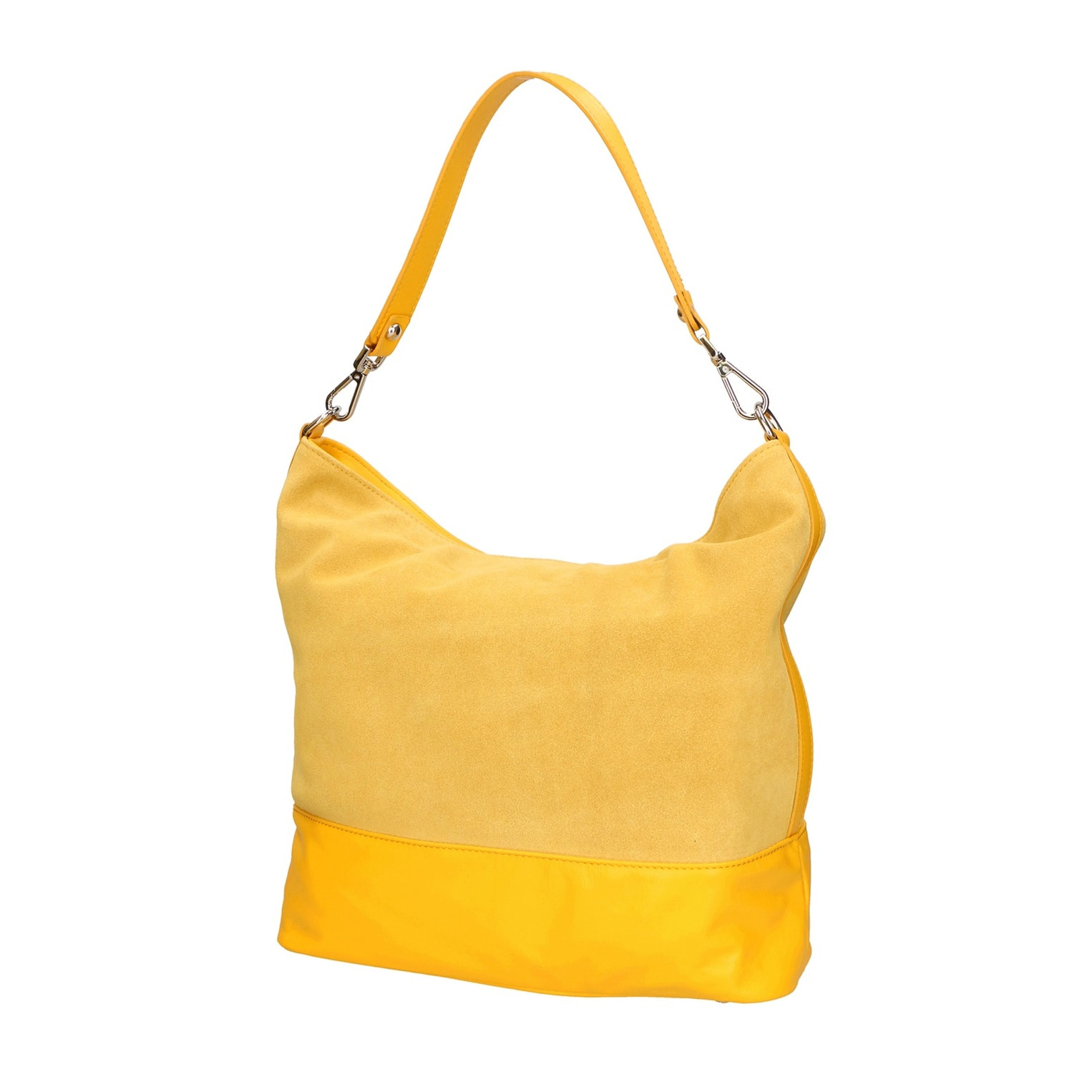 Borsa a spalla da donna - Modello Graziana - Vera pelle - 33.0 x 35.0 x 11.0 cm