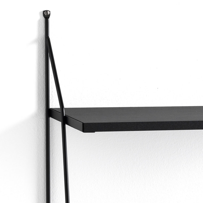 Tomasucci Étagère murale FAST BIG BLACK 2 Noir