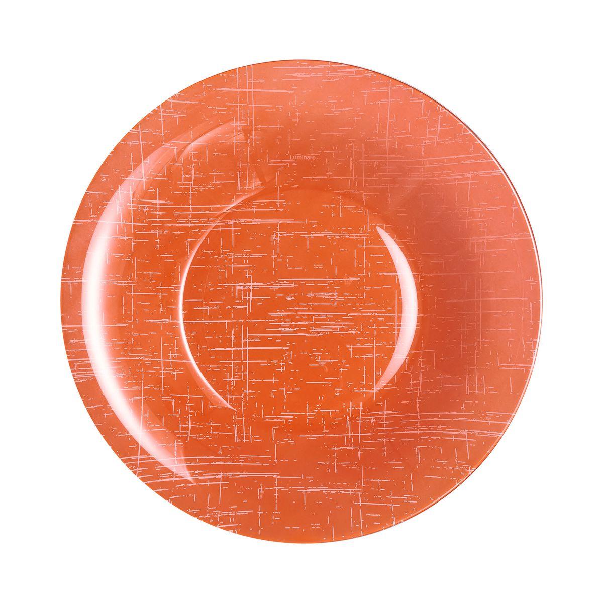Assiette creuse orange 21,5 cm Poppy - Luminarc