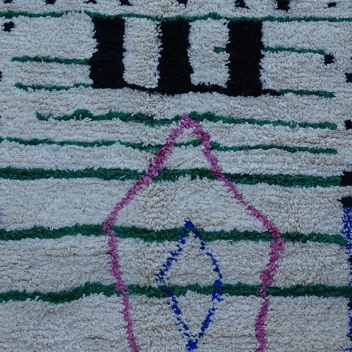 Authentique tapis berbère fait à la main en laine GALE