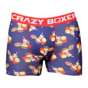 Calzoncillos Crazy Boxer Hamburguesa para hombre