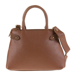 Borsa a mano da donna Made in Italy - Modello Lumina Elite - 100% pelle - 28.5 x 19.0 x 10.0 cm