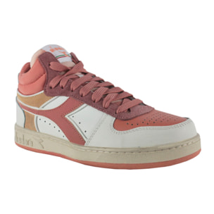 Zapatillas Sneaker para Mujer - DIADORA Magic basket demi icona wn 501.178548 01 C9865 Coral haze/Beach sand/Blc