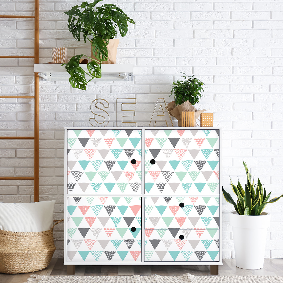 Sticker meuble scandinave poulsenk 40 x 60 cm