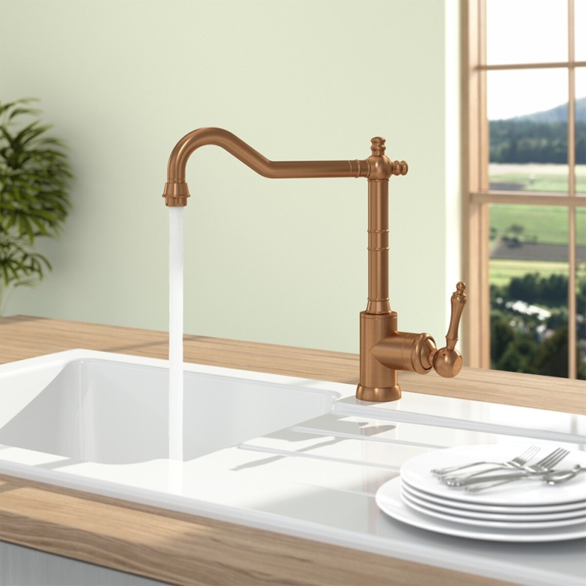Robinet cuisine VILLEROY ET BOCH Avia 2.0