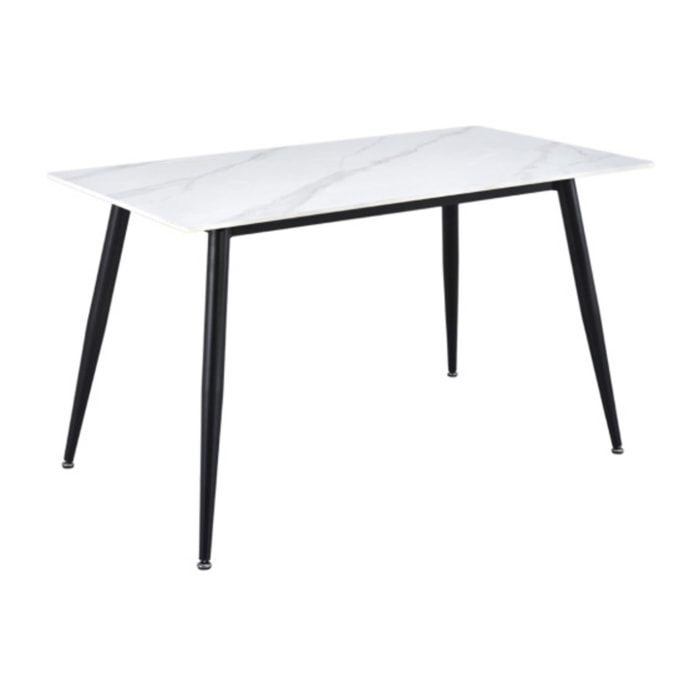 Table de repas en céramique 130 x 70 cm - STONE 2