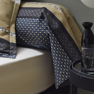 Ensemble draps et traversin Marlow - Beige