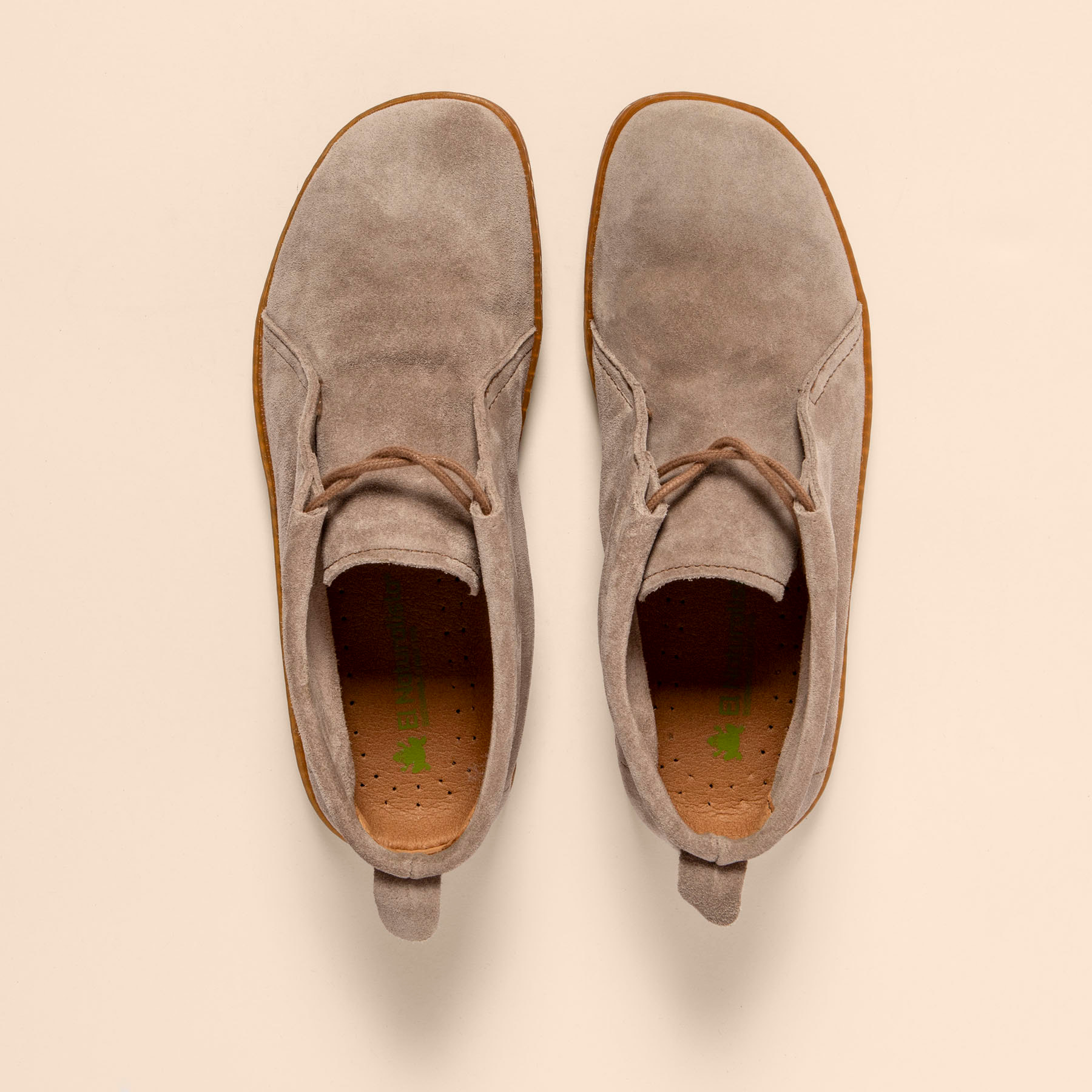 Botines N5290 SILK SUEDE TAUPE / EL VIAJERO color Taupe