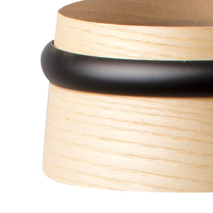 LOOP Lampada sospensione frassino