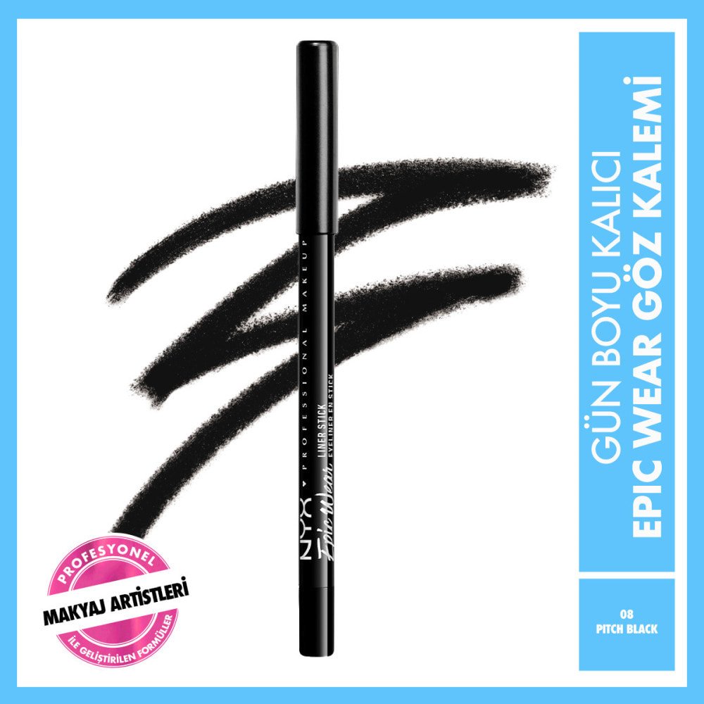 NYX Professional Makeup Epic Wear Semi Eyeliner Pitch Black