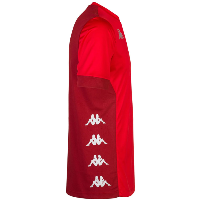 Kappa - Camisetas de juego Hombre Rojo - Kappa4Football Dervio