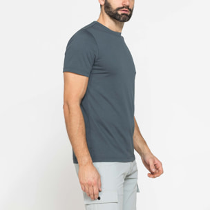 T-SHIRT IN TESSUTO ELASTICIZZATO NO STIRO