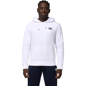 Felpa con cappuccio da uomo con piccolo logo