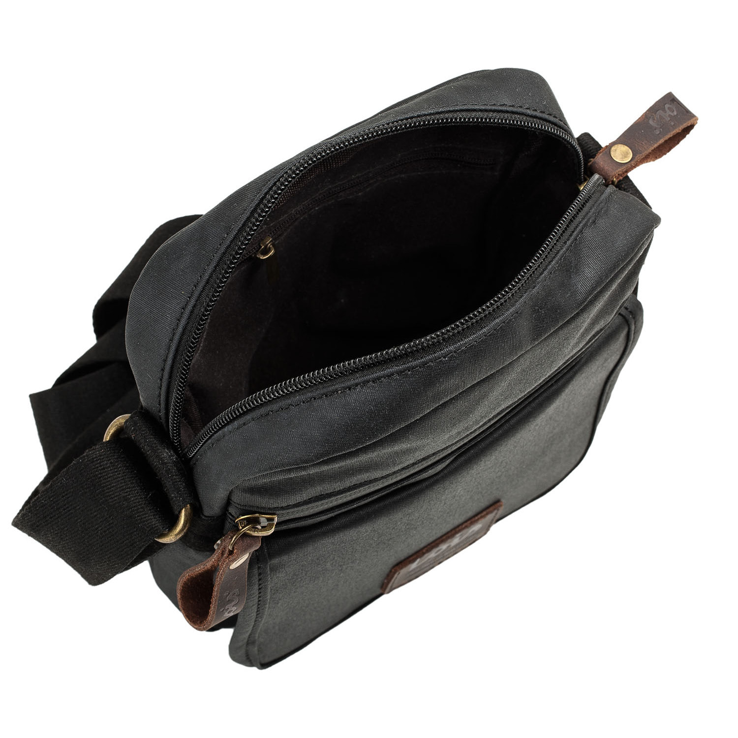 Bandolera Hombre Textil Lois Hubbard Negro