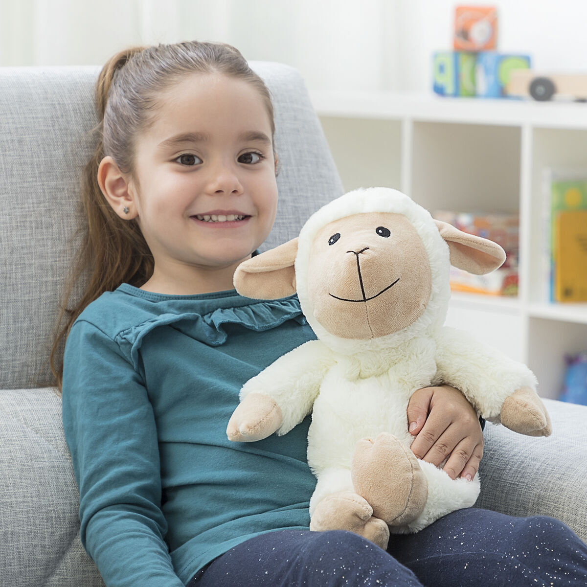 Oveja de Peluche con Efecto Calor y Frío Wooly InnovaGoods