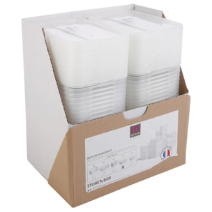 Boîte en plastique transparente 11L "Store N' Box"