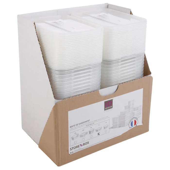 Boîte en plastique transparente 11L "Store N' Box"