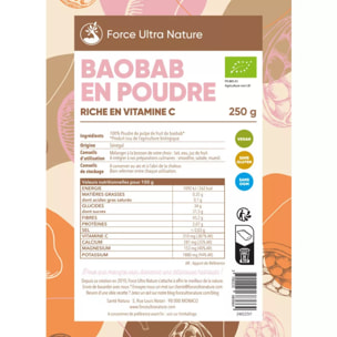 Baobab en poudre Bio