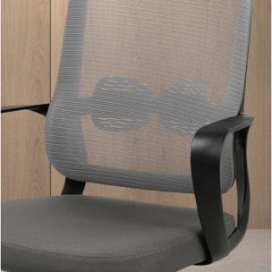 Silla de estudio Mylo gris 110x60x61 cm