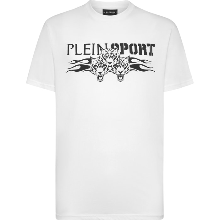 PLEIN SPORT Camiseta Cuello Redondo TIGER