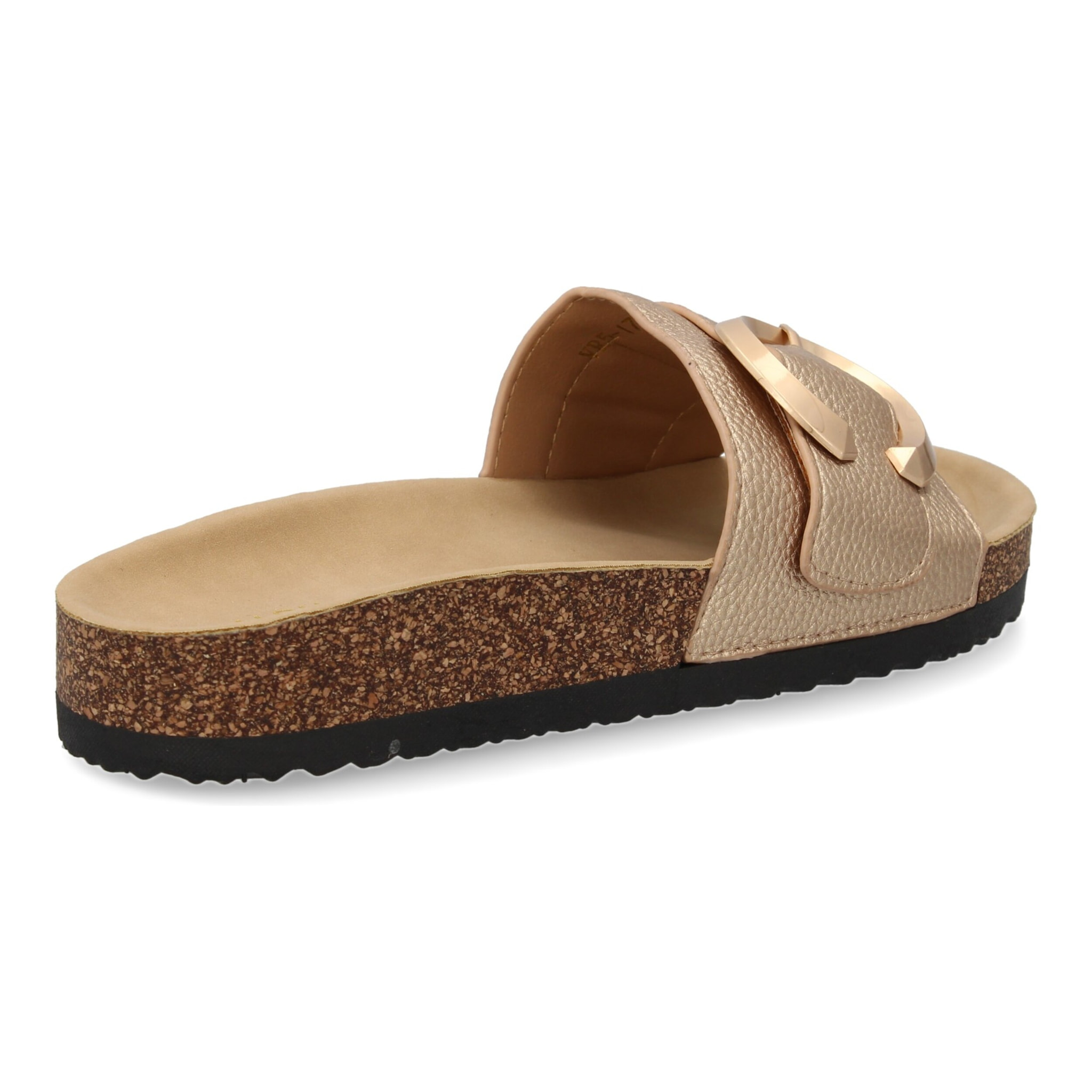 Sandalia plana de mujer, comoda y elegante, diseño moderno con material bio