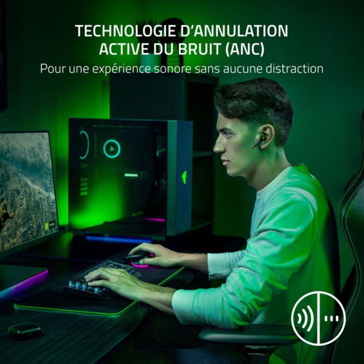 Ecouteurs RAZER HAMMERHEAD Hyperspeed XBOX