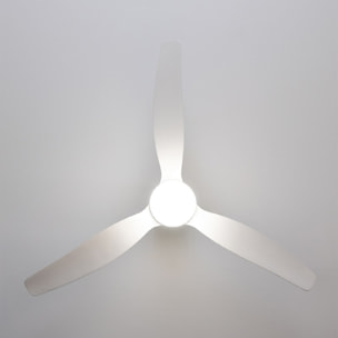 Cecotec Ventilatore da soffitto con luce EnergySilence Aero 5600 Aqua IronWhite