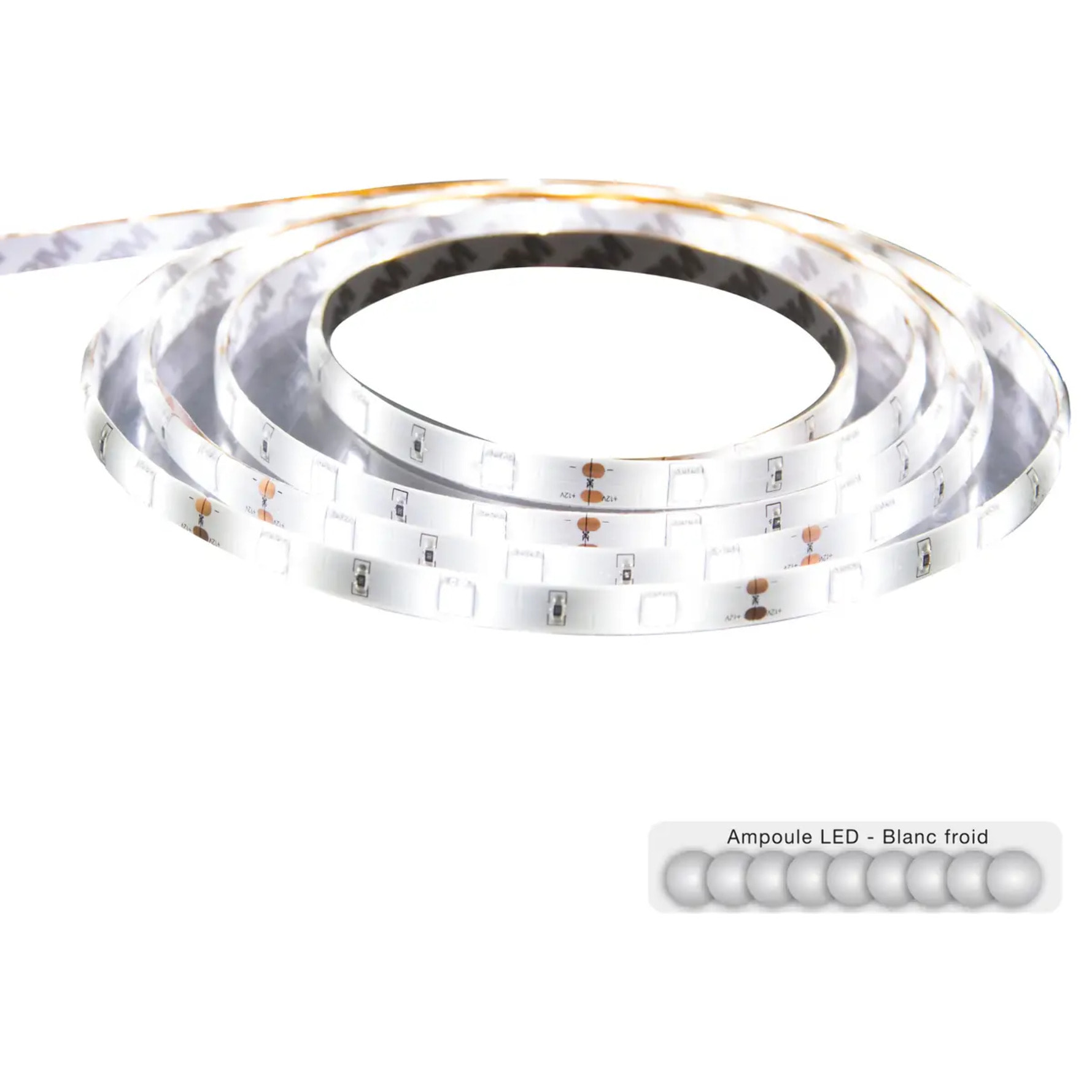 Ruban LED "Lumy" blanc L500cm