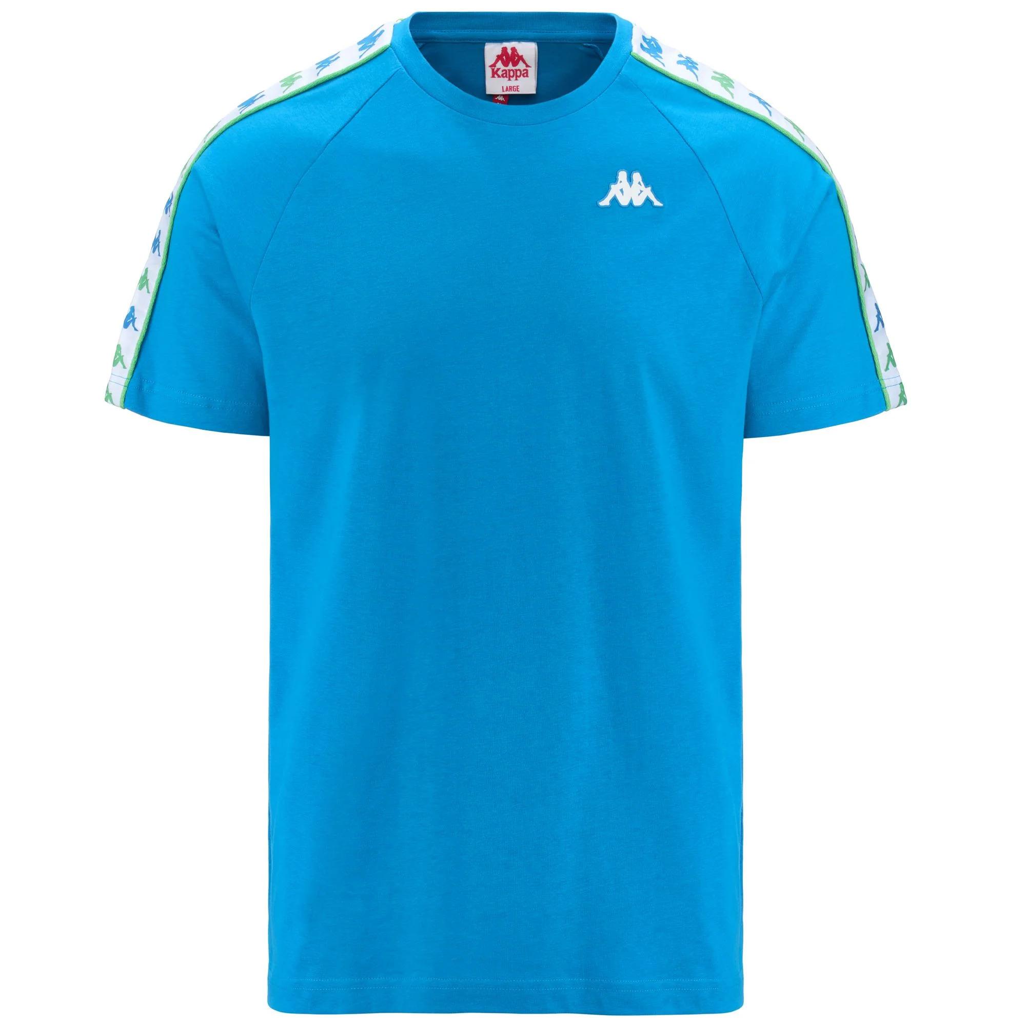 T-Shirts & Top Kappa Uomo 222 BANDA COENI SLIM Blu