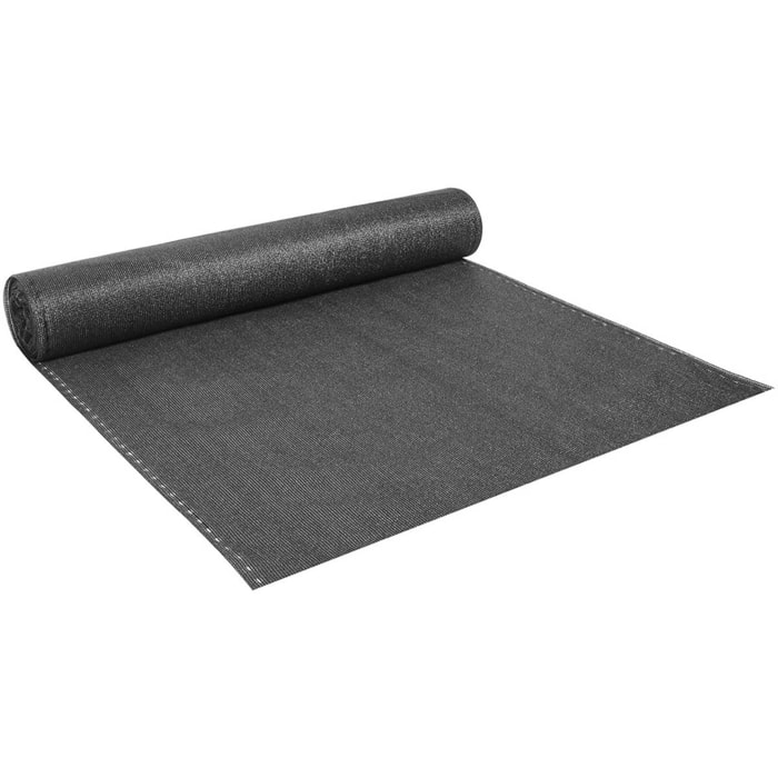 Brise vue synthétique "Verdo" - 1.8 x 10 m - 90g/m² - Gris