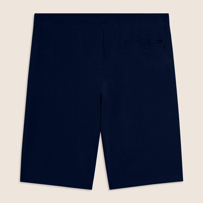 Pantaloni corti in jersey stretch con taschino