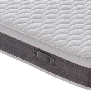 Materasso 160x190 in Memory Foam - 6 Strati - Altezza 26 cm - 7 Zone di Comfort - Sfoderabile