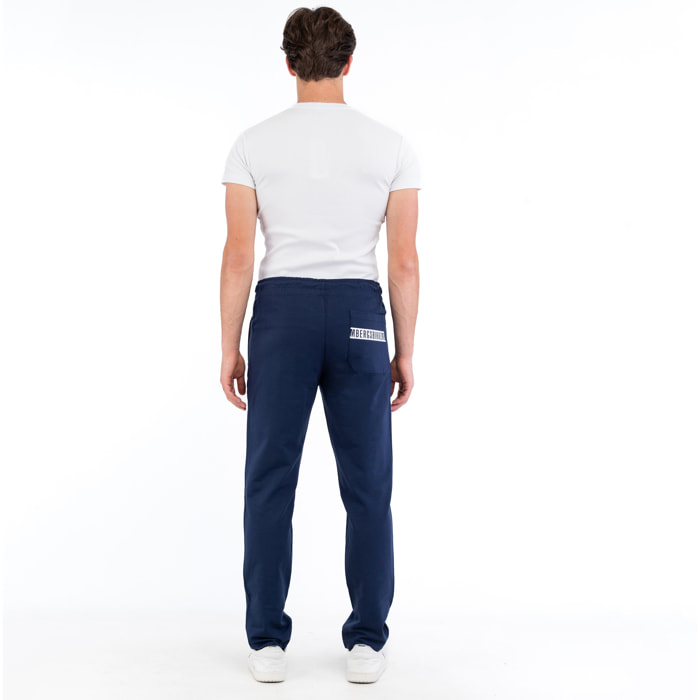 BIKKEMBERGS pantalone uomo dress blue
