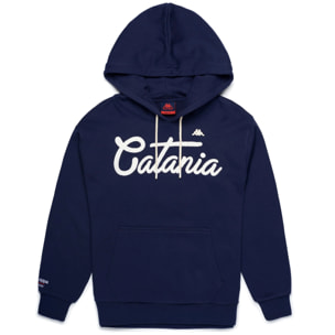Felpe Robe di Kappa Uomo Blu EROI HOOD CATANIA