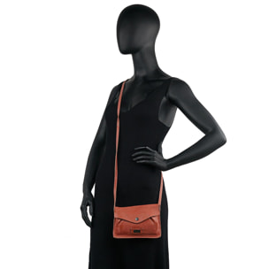 Bolso Bandolera Mujer Piel Lois Whitney Rojo