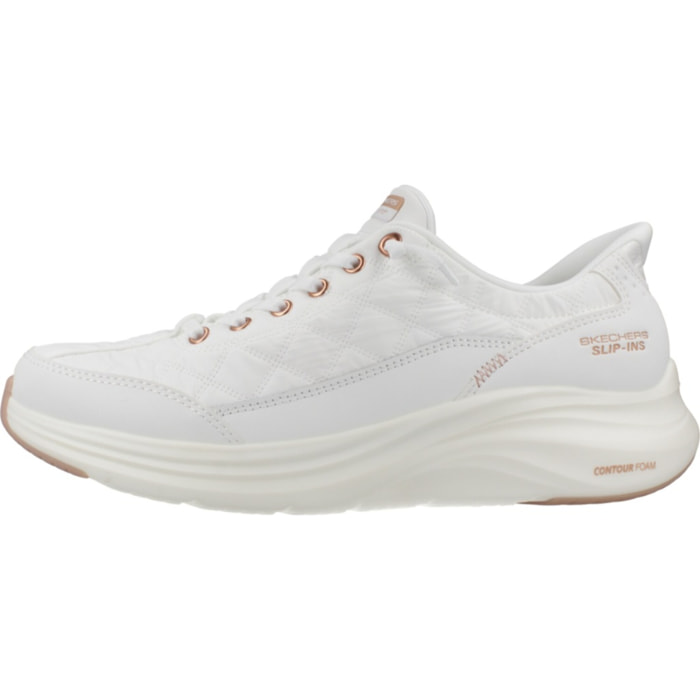 Sneakers De  Mujer Contour Foam Golden Hour Blanco