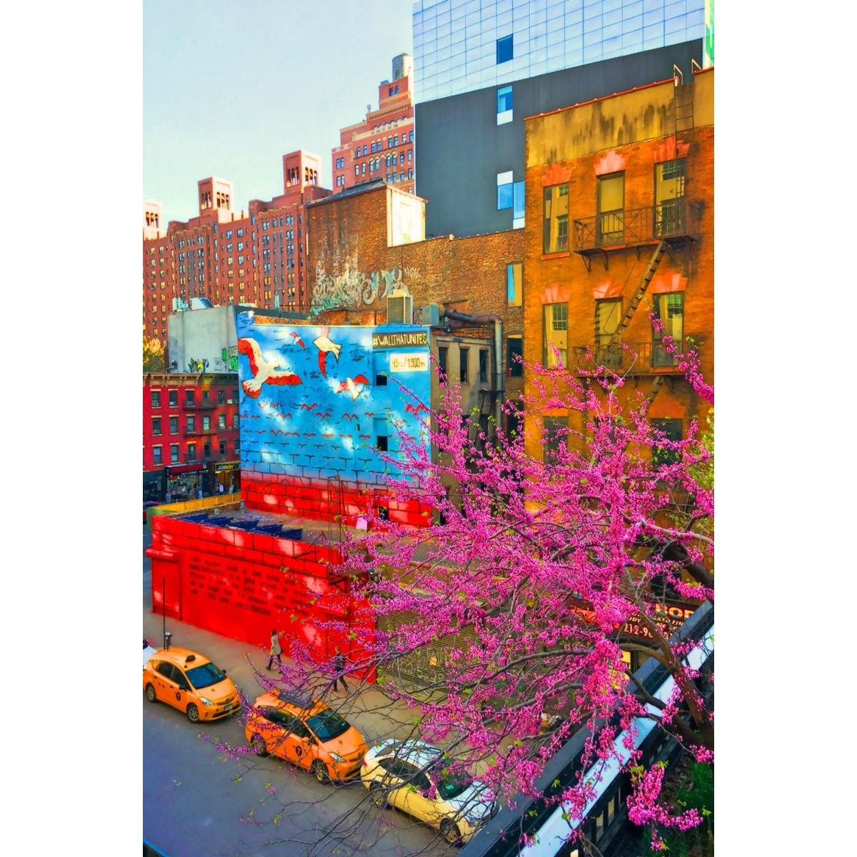 Tableau new york street art in manhattan Tableau alu Dibond