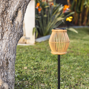 Balise solaire à piquer SILVINA H70CM