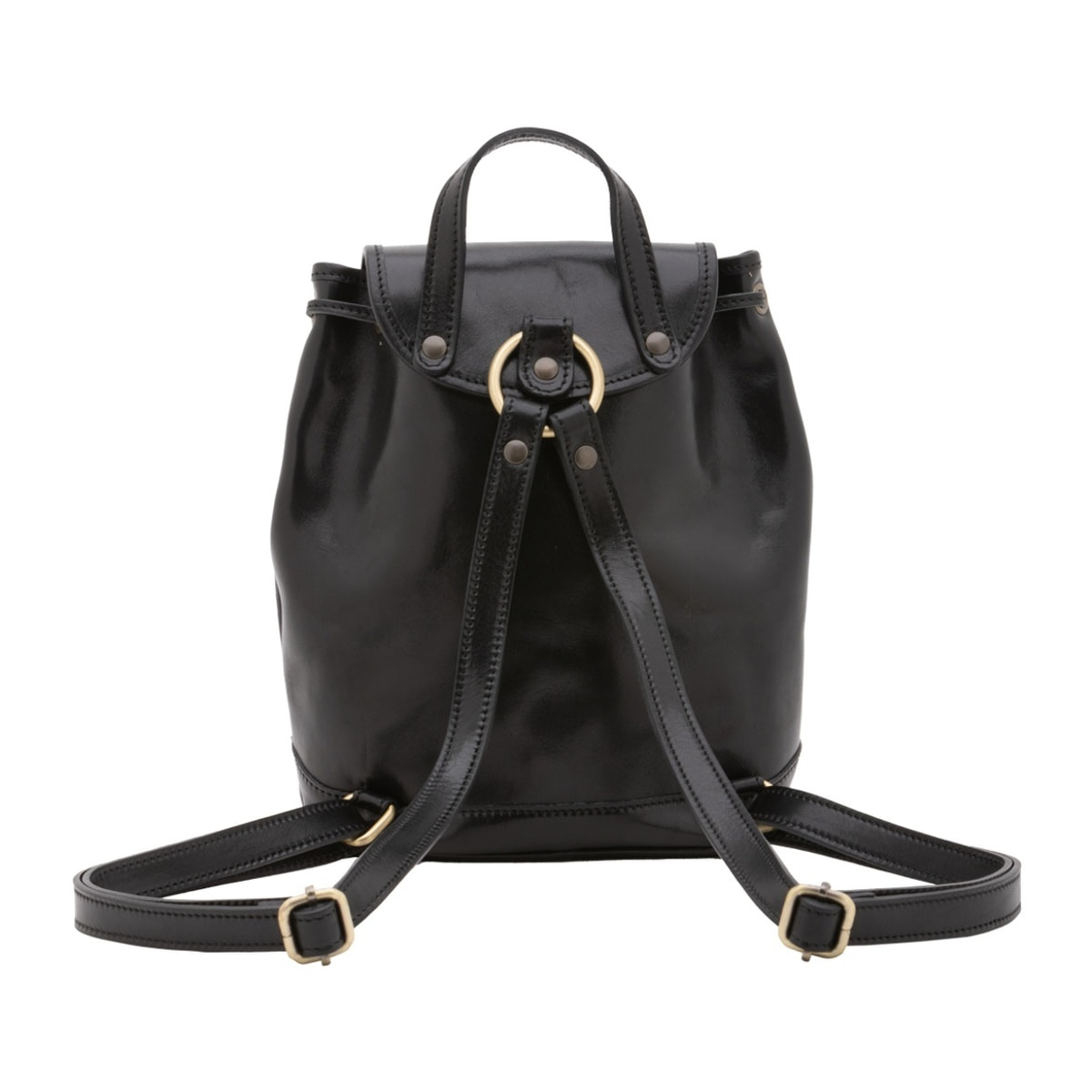 Borsa a spalla da donna - Modello False - Vera pelle - 20.0 x 29.0 x 14.0 cm