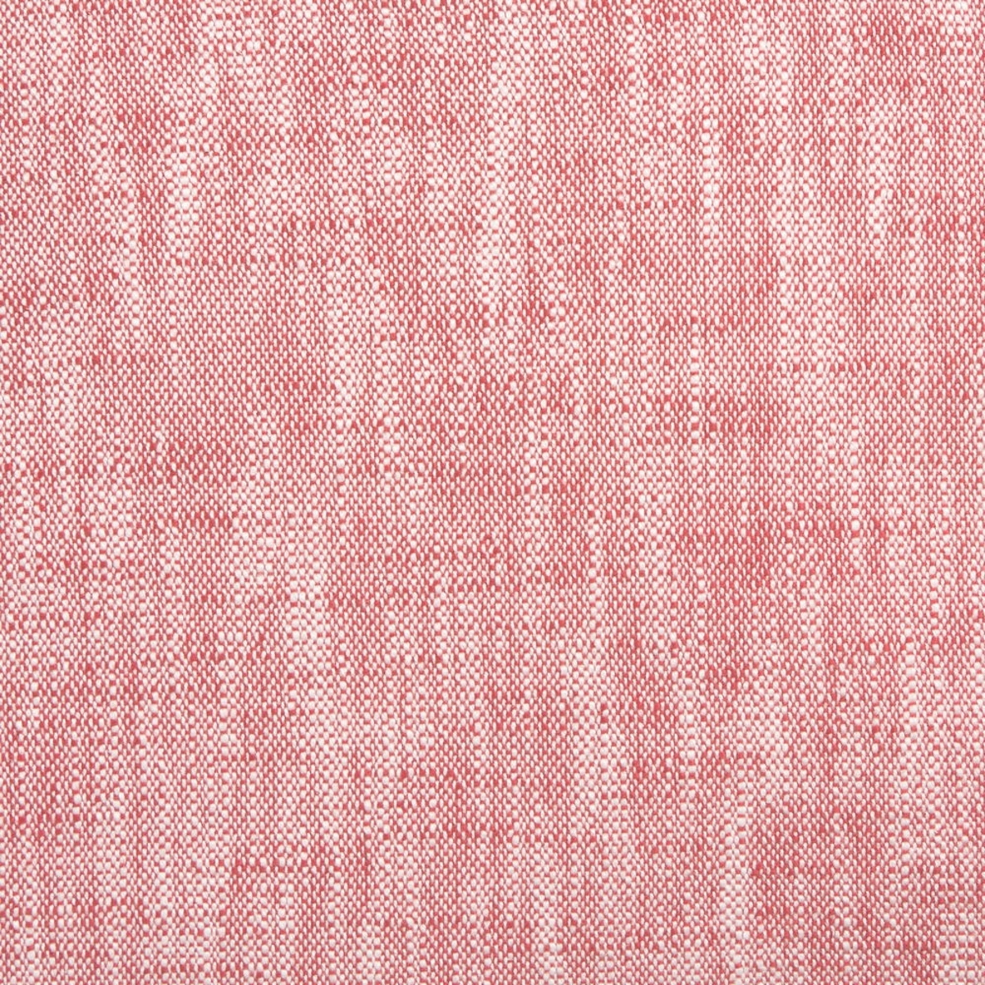 Funda de cojín algodón efecto lino Soliso color rojo Algodón