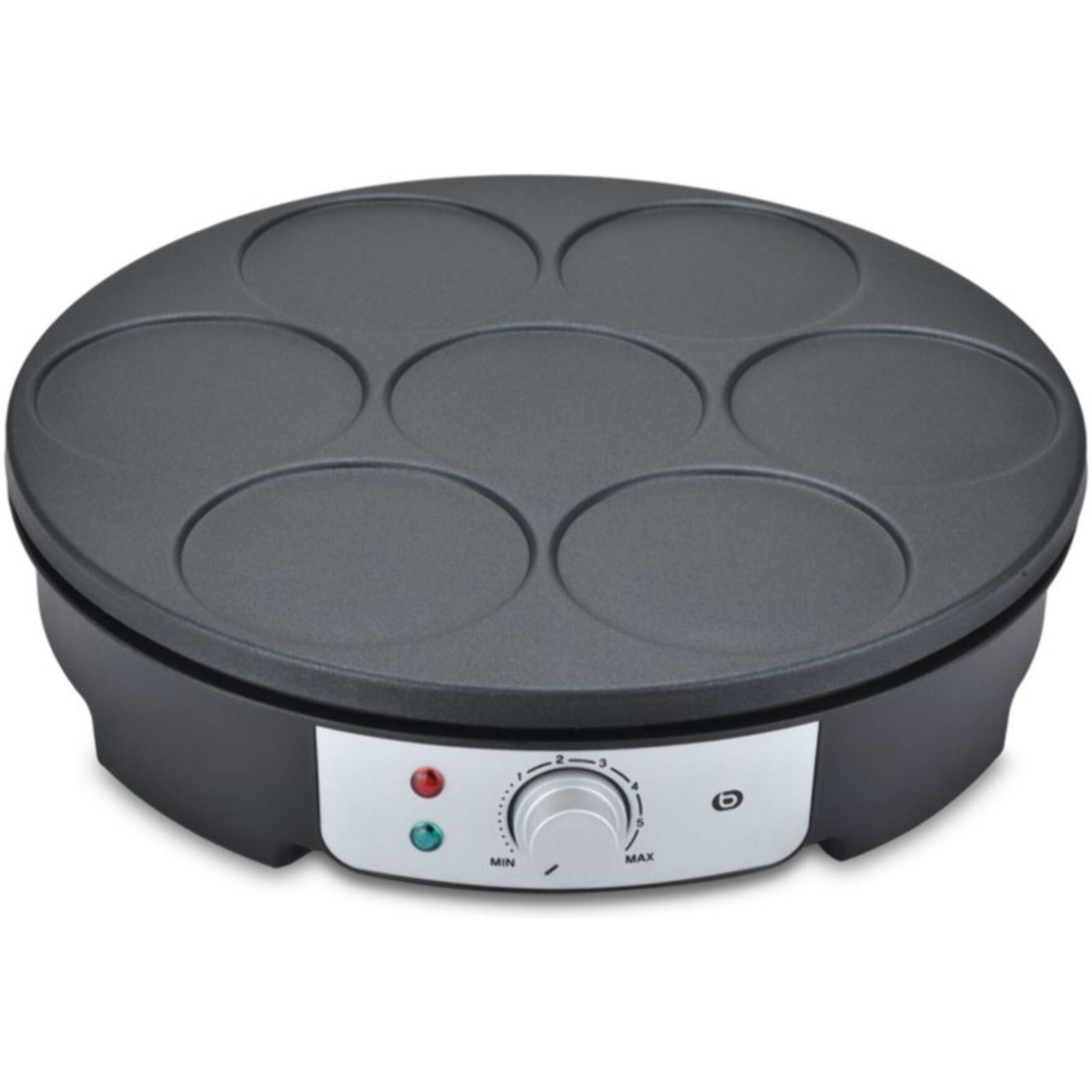 Crêpière ESSENTIELB ECPM4 2 en 1 grande crêpe et mini crêpes