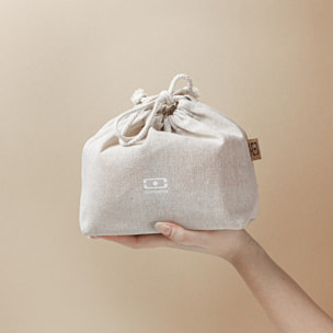 Sac repas taille M Pochette M Natural Cream