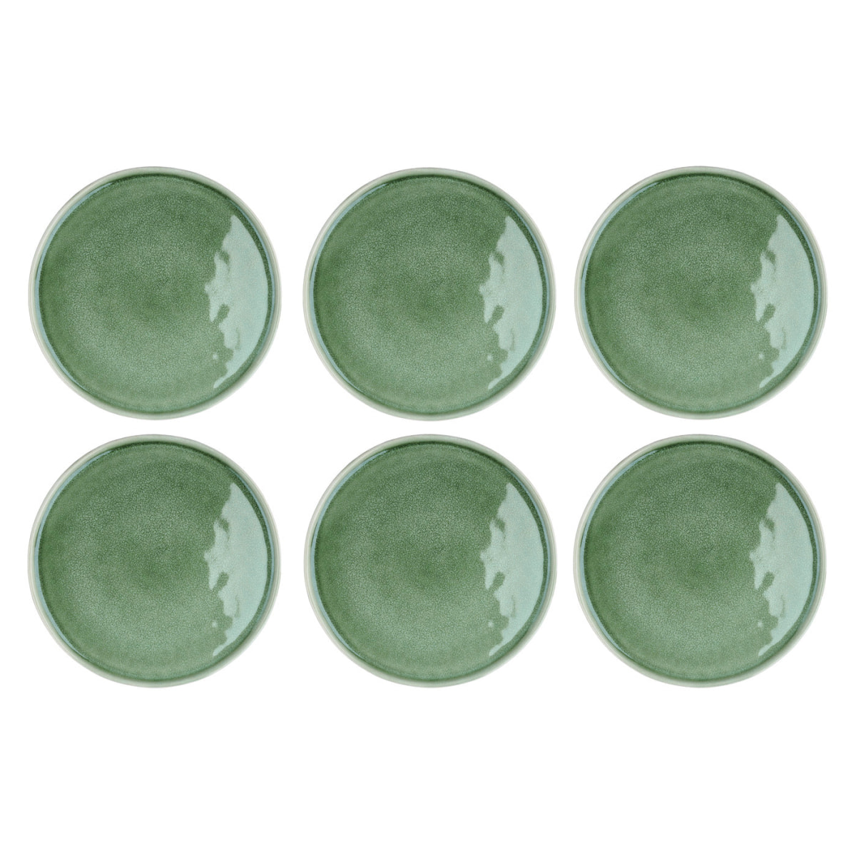 Assiette MAGMA Ø27cm - 6 pièces - Menthe