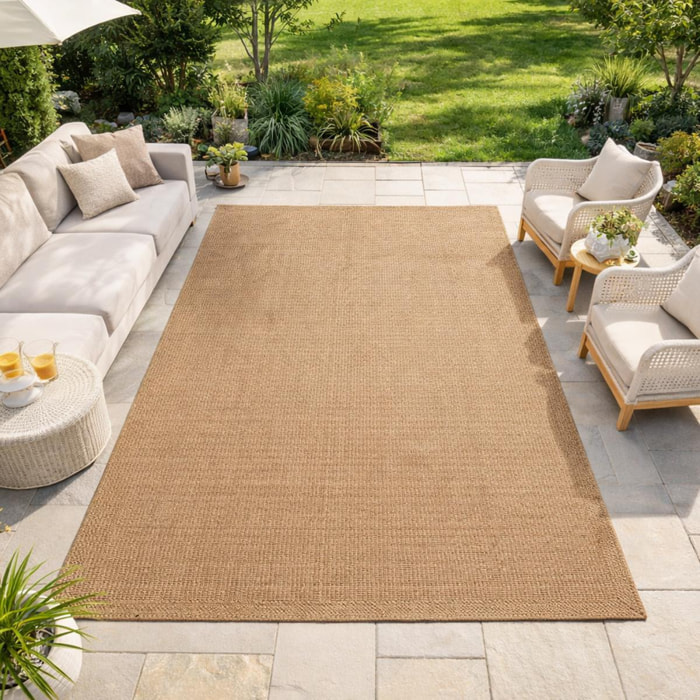 Tapis d'extérieur Fuji, imitation jute