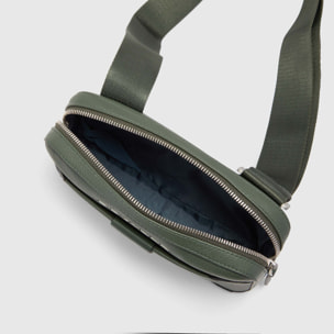 Piquadro Pochette uomo in pelle con tracolla