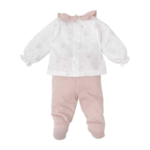 Conj. Polaina + Camiseta Volante Encanto