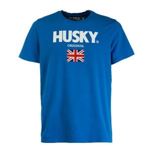 HUSKY t-shirt uomo strong blue